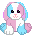 Cotton Candy Bunny